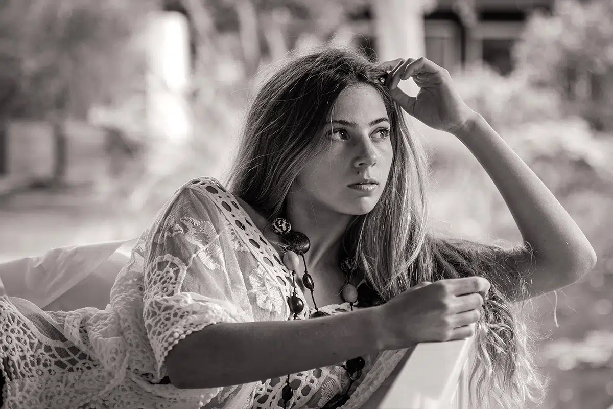 photographe portrait femme lacanau
